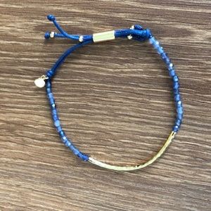 Gorjana Power Gemstone Bracelet- Iolite